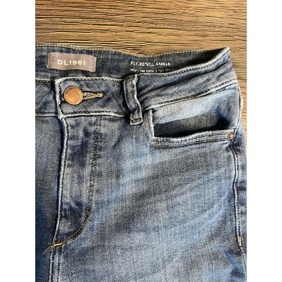 DL1961 Florence Mid Rise Instasculpt Skinny Jean in Size 27 read description - Picture 10 of 13